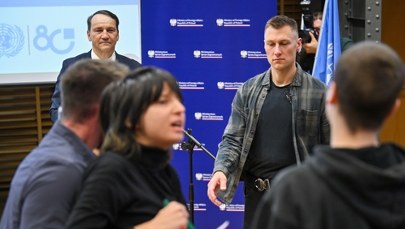 Incydent podczas wystąpienia Sikorskiego na UW. Poszło o Palestynę