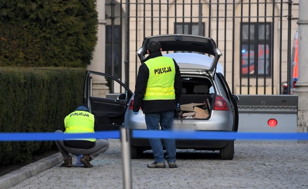 Incydent przed Pałacem Prezydenckim. 36-latek trafi do aresztu