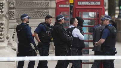 Incydent w Londynie. Akcja policji w pobliżu brytyjskiego parlamentu