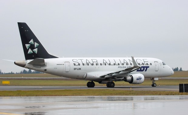 Incydent z udziałem polskiego samolotu na lotnisku w Wilnie. Maszyna wypadła z pasa