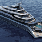Indah – koncept luksusowego jachtu z własnym klubem plażowym