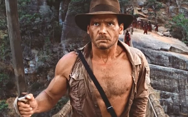 Indiana Jones - fragment filmu /materiały źródłowe