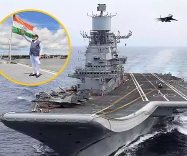 Indie chcą być morską potęgą. Zbudowały własny lotniskowiec!