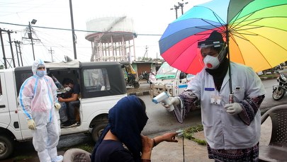 Indie wyprzedziły Rosję w dramatycznej statystyce pandemii koronawirusa