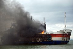 Indonezja: Wybuch na pokładzie promu