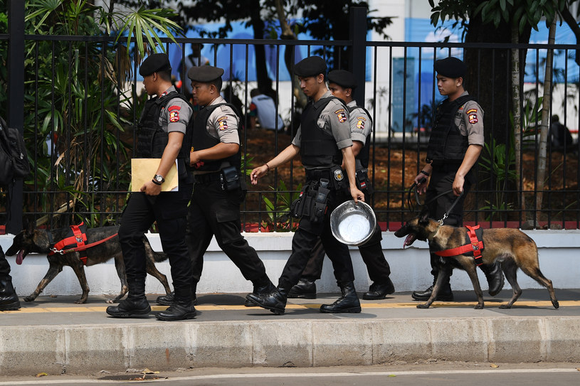 Indonezyjscy policjanci, zdjęcie ilustracyjne /AFP