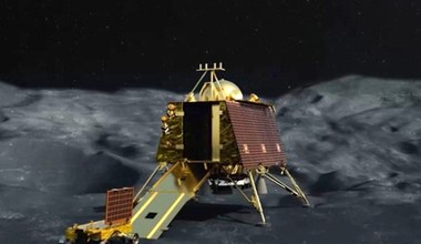 Indyjska sonda rozbija się po Księżycu. Jest nagranie z lądowania!