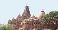 Indyjska sztuka, świątynia w Kadżuraho /Encyklopedia Internautica