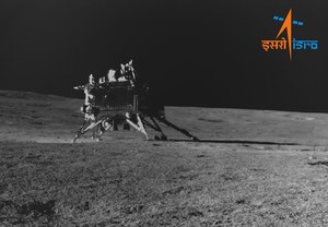 Indyjski łazik wykonał zdjęcie swojego lądownika misji Chandrayyan-3