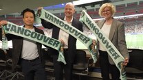 Infantino odwiedza stadion Mistrzostw Świata FIFA BC Place Vancouver