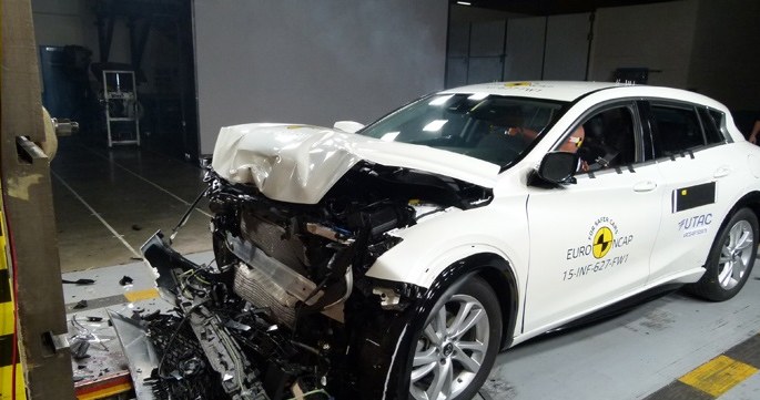 Infiniti Q30 / Fot: Euro NCAP /Informacja prasowa