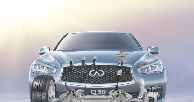 Infiniti Q50 z nowym układem /Informacja prasowa