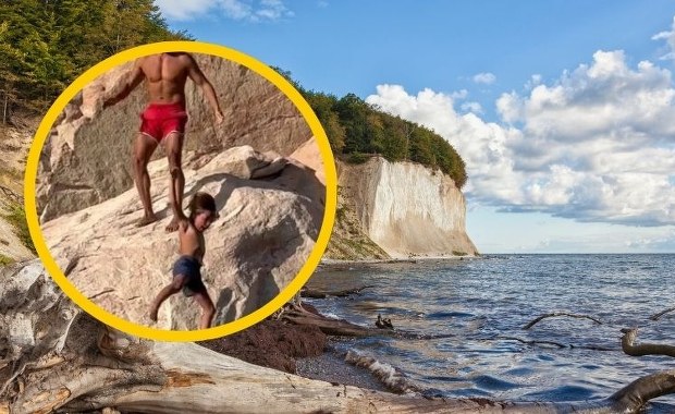 Influencer zrzuca syna z klifu! Kontrowersyjny film robi furorę w sieci