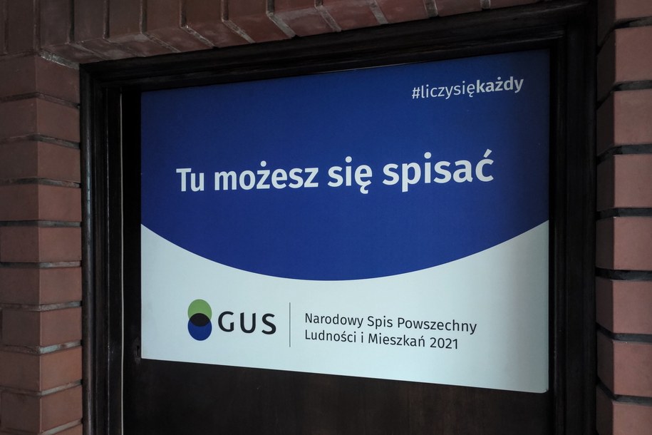 Informacja o spisie powszechnym w Urzędzie Miasta dzielnicy Wola w Warszawie /Mateusz Marek /PAP