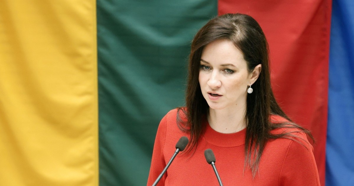 Inga Ruginiene została wybrana na nową premier Litwy /PETRAS MALUKAS /AFP