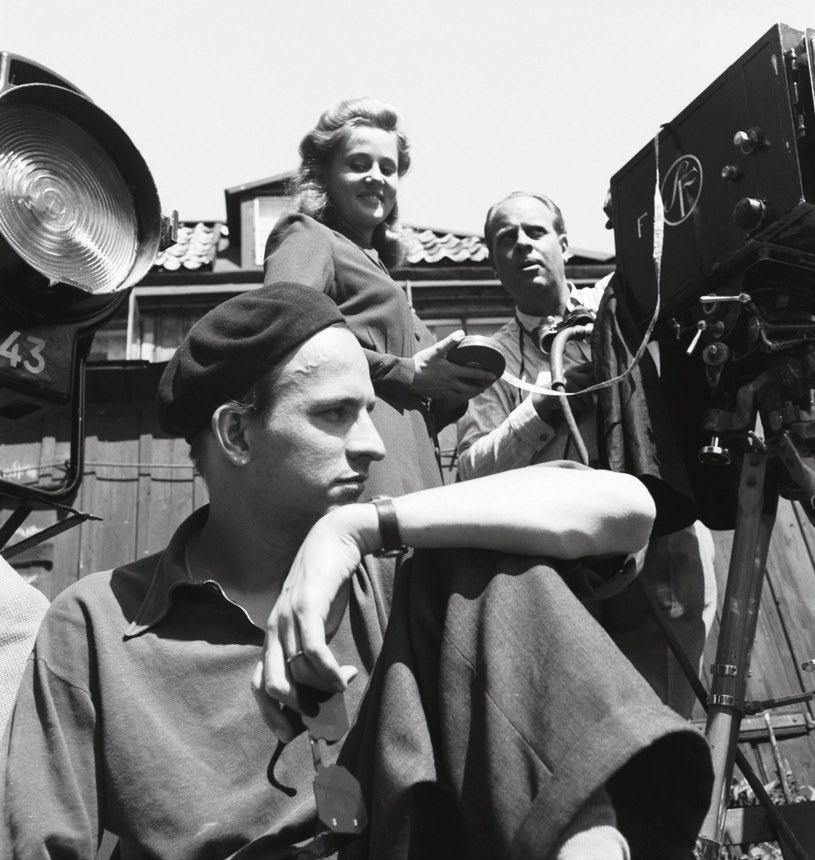 Ingmar Bergman na planie /East News
