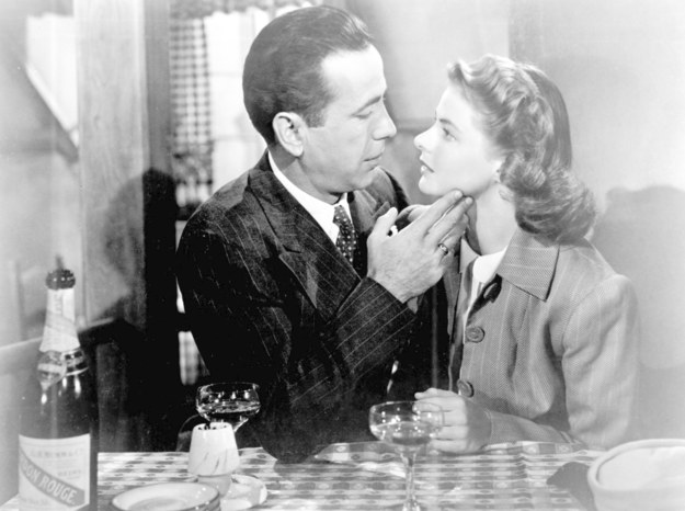 Ingrid Bergman i Humphrey Bogart w "Casablance" /Photoshot    /PAP