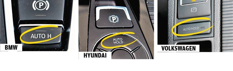 Inne rozwiązanie: Auto hold /Motor