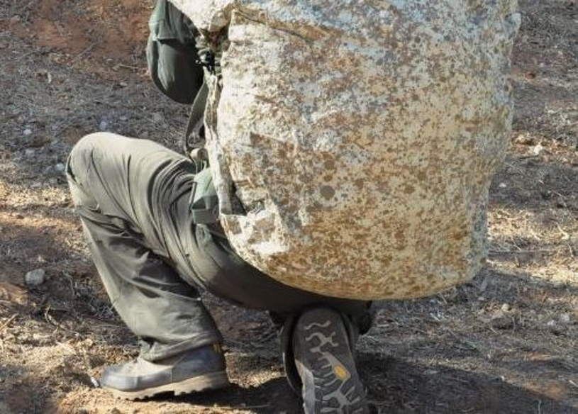 Innovative camouflage used by Israeli soldiers / press material