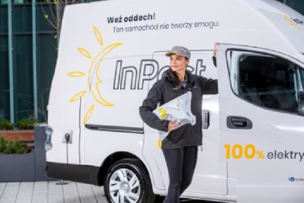 InPost wprowadza elektryczne pojazdy dostawcze /Informacja prasowa