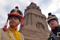 Inscenizacja Bitwy Narodów w Lipsku 