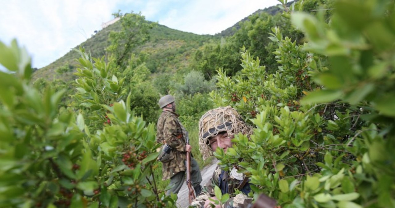 Inscenizacja bitwy pod Monte Cassino