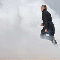 Tancerz w trakcie inscenizacji