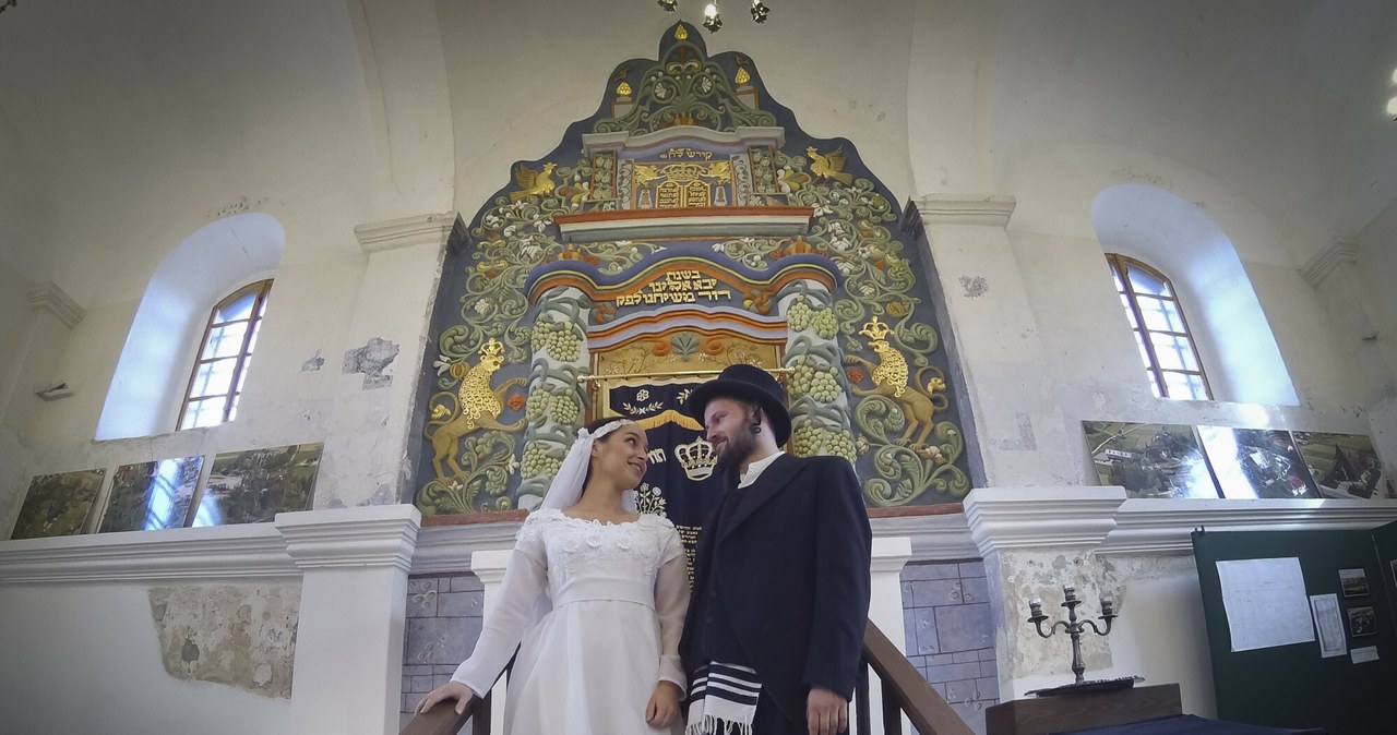Inscenizacja żydowskiego wesela z 1931 roku, Bobowa 2013 /Dariusz ZAROD/East News /East News