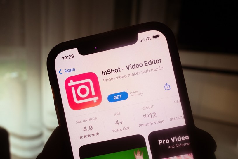 InShot to jedna z prostszych w obsłudze aplikacji do montowania filmów.