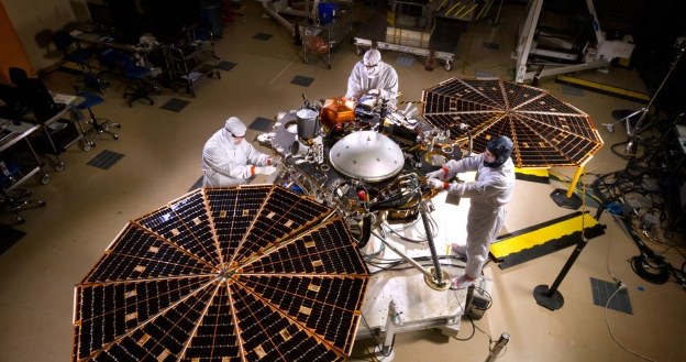 InSight.  Fot. NASA/JPL-Caltech/Lockheed Martin /NASA
