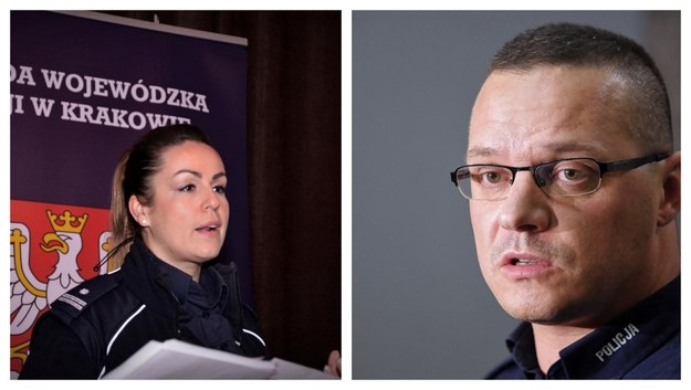 Insp. Izabela Ciarka i insp. Mariusz Ciarka razem zatrzymali pijanego kierowcę /Jacek Bednarczyk/Policja /PAP