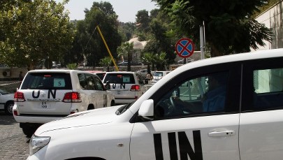 Inspektorzy ONZ badają ofiary ataku chemicznego