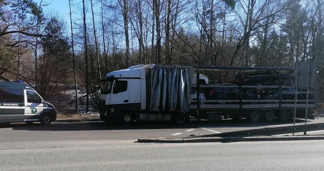 Inspektorzy wykazali m.in:, że kierowca zestawu dwa razy skrócił sobie czas odpoczynku. /Główny Inspektorat Transportu Drogowego /