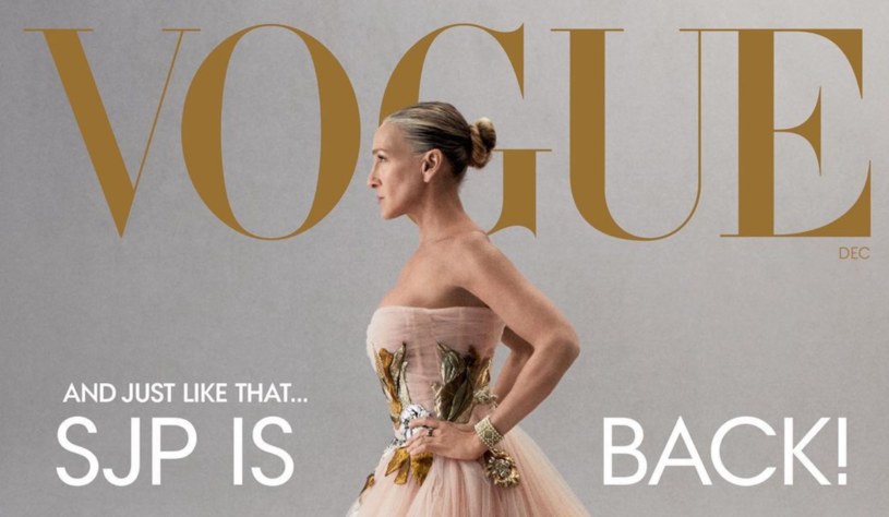 Instagram: voguemagazine/ Sarah Jessica Parker na okładce magazynu "Vogue" /Instagram /Instagram