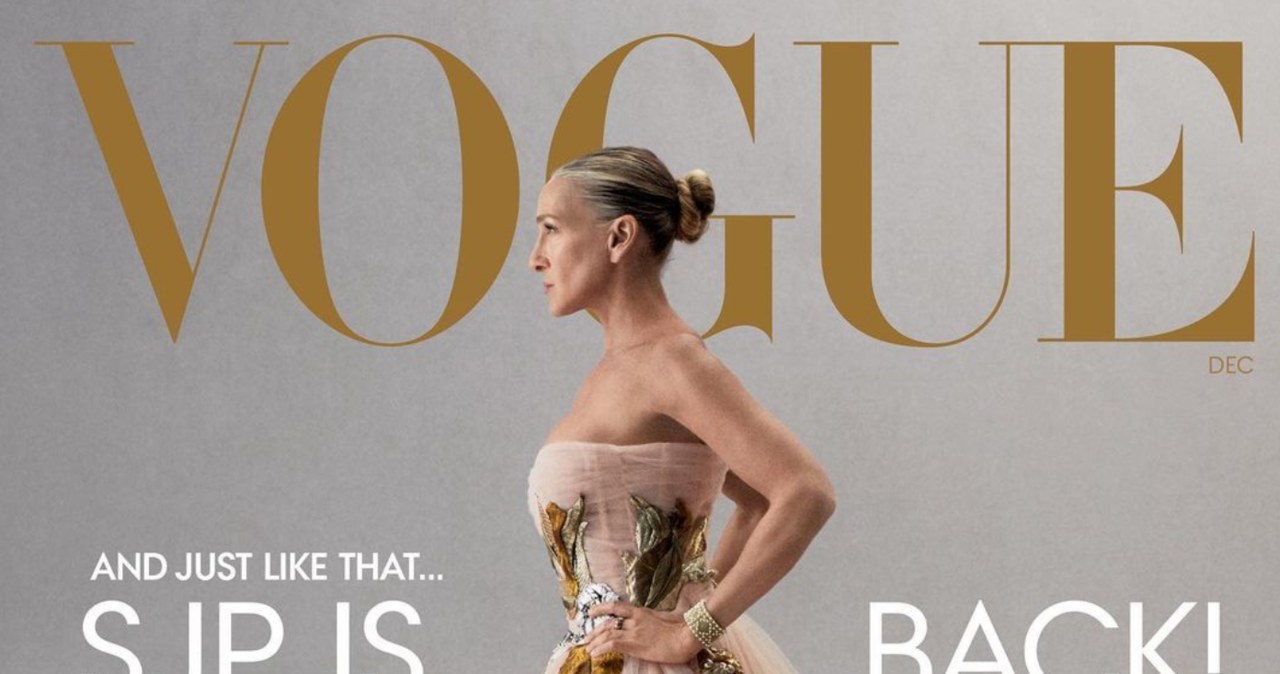 Instagram: voguemagazine/ Sarah Jessica Parker na okładce magazynu "Vogue" /Instagram /Instagram