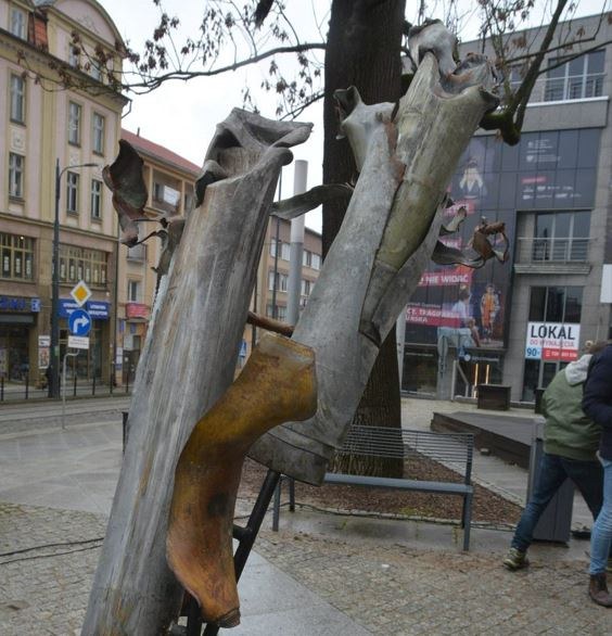 Instalacja "Niezłomna Ukraina" /Urząd Miasta Olsztyna /