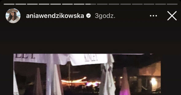 Instastory zamieszczone przez Annę Wendzikowską /Instagram