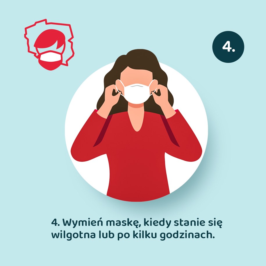 Instrukcja obsługi maseczki /Materiały prasowe