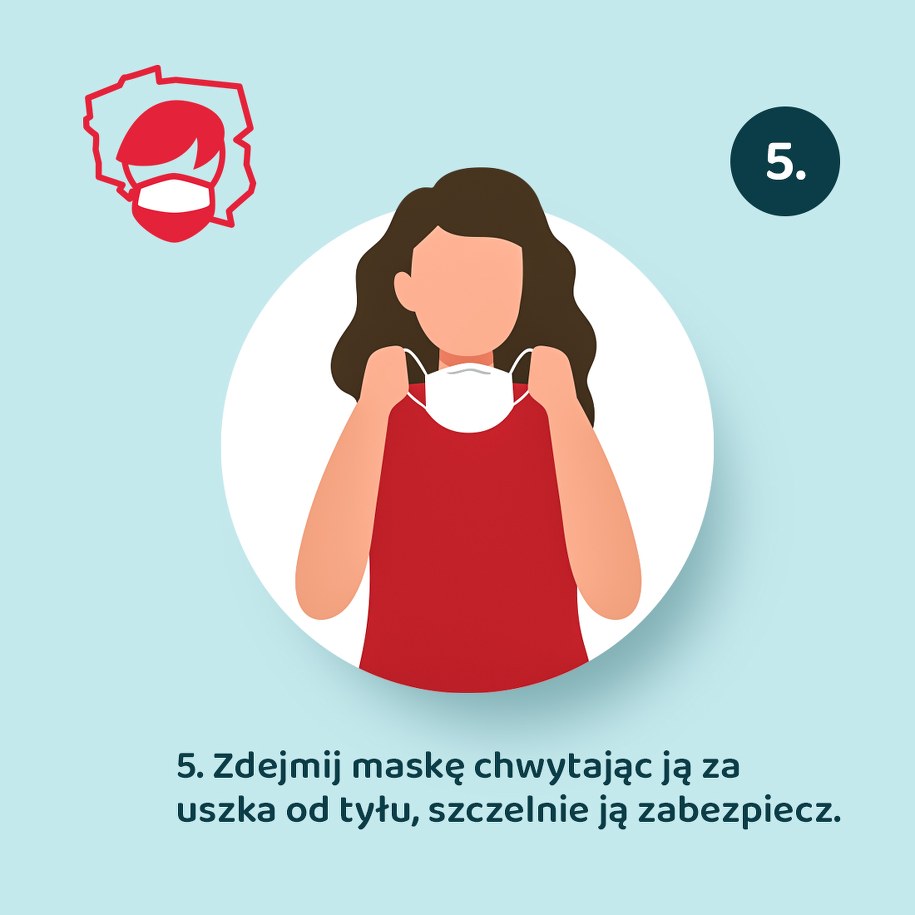 Instrukcja obsługi maseczki /Materiały prasowe