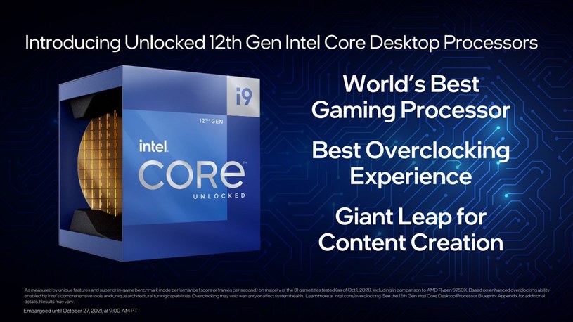 Intel Core i9-12900K /materiały prasowe