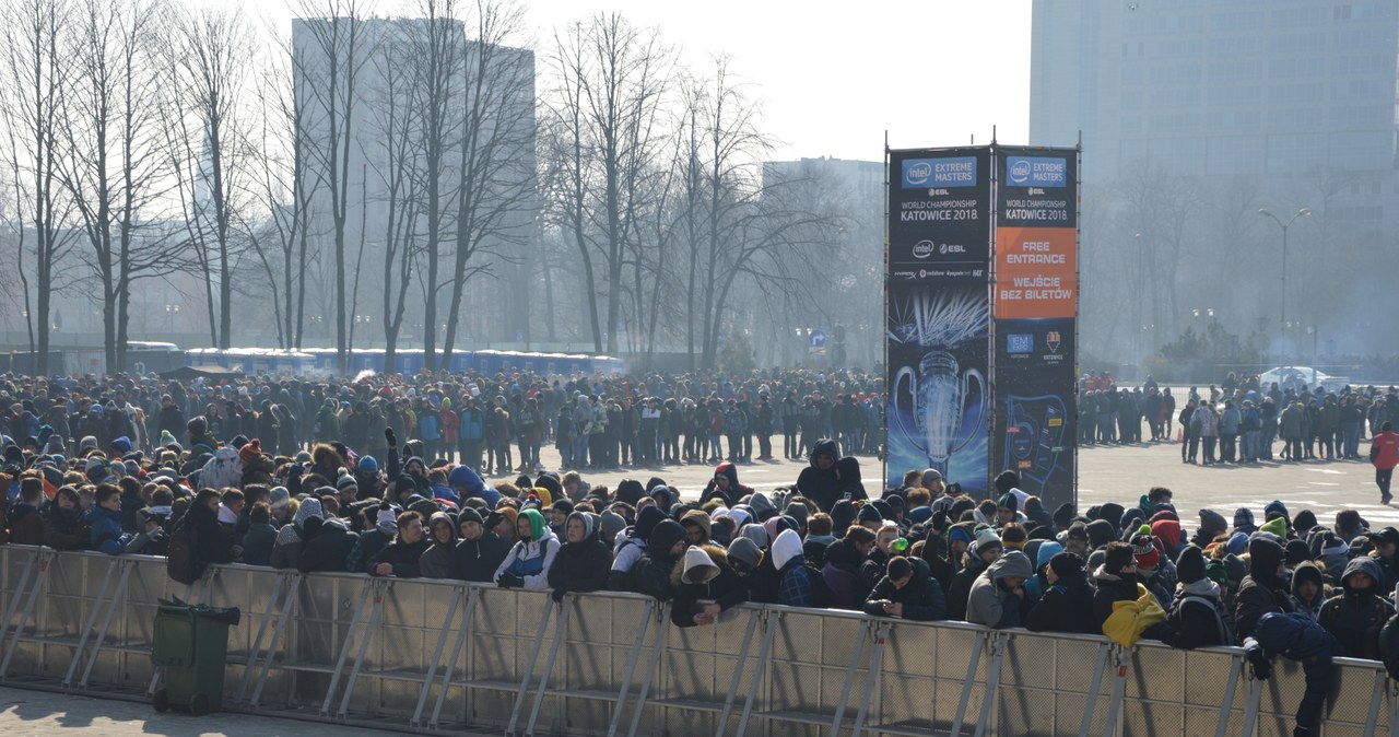 Intel Extreme Masters: To wydarzenie to gwarancja, że tłumy fanów esportu licznie zbiorą się przed katowickim Spodkiem /Patryk Głowacki /materiały prasowe