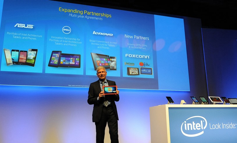 Intel na targach MWC 2014 w Barcelonie przedstawił szereg nowych produktów /INTERIA.PL