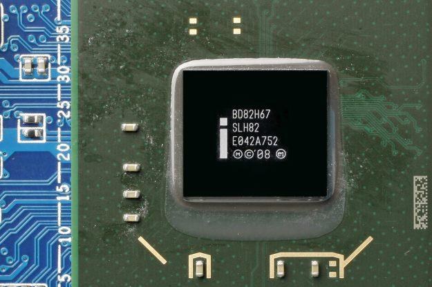 Intel SLH82 jednoznacznie identyfikuje chipset firmy Intel /HeiseOnline