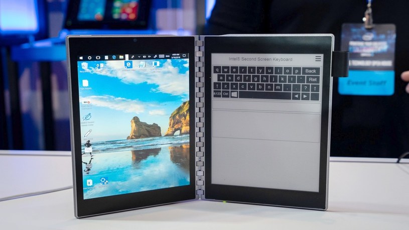 Intel zaprezentował Tiger Rapids, koncept PC z dwoma ekranami /Geekweek