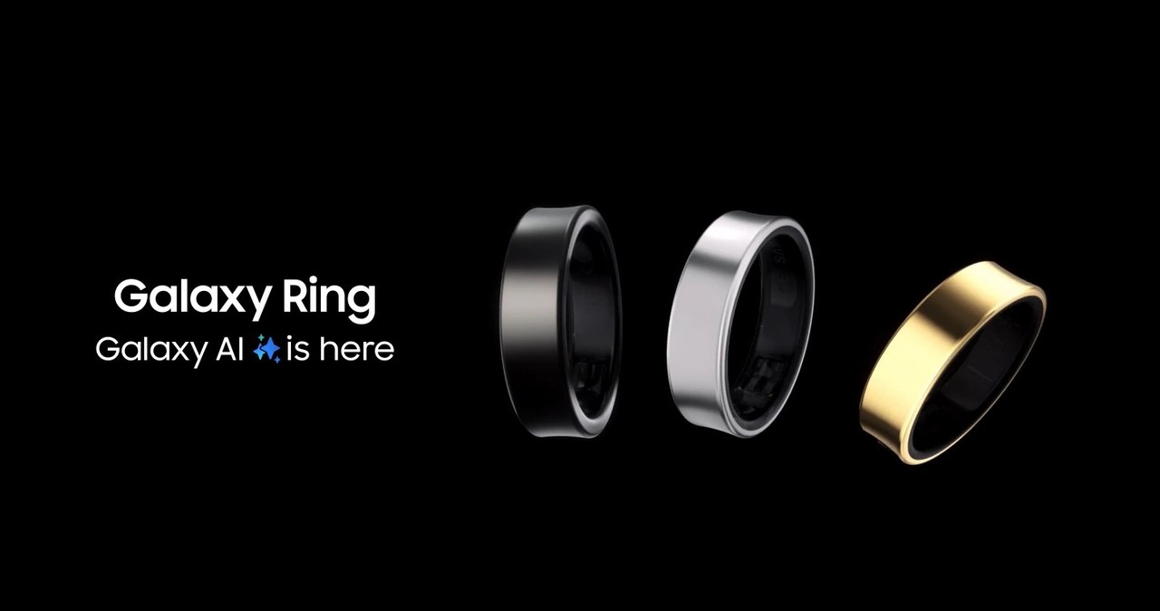 Inteligentny pierścień Samsung Galaxy Ring. /Samsung /materiały prasowe