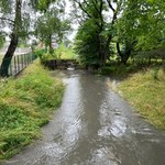 Intensywne opady deszczu w Krakowie. Służby monitorują Serafę i Drwinę  