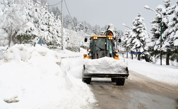 Intensywne opady śniegu na południu. IMGW ostrzega