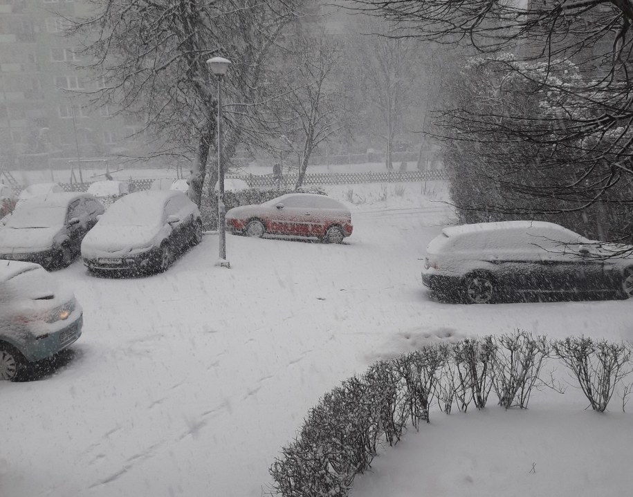 Intensywne opady w Trójmieście. Zdjęcie nadesłane przez słuchacza /Słuchacz Łukasz /Gorąca Linia RMF FM