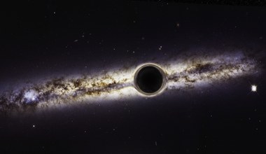 Intensywny rozbłysk światła ujawnia galaktykę podwójnej czarnej dziury 