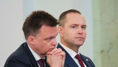"Intensywny sparing polityczny" na posiedzeniu RBN. Hołownia zabrał głos